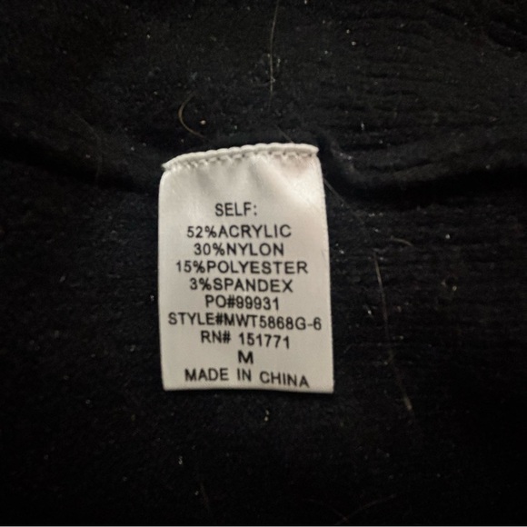 Gilli Holiday Queen Sweater Black Size M - Picture 5 of 5